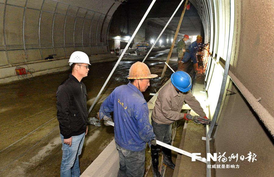 福州首條地下公路節前通車 實現與東二環快速連通